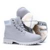 OUTLET Light gray insulated hiking boots Irma - Footwear