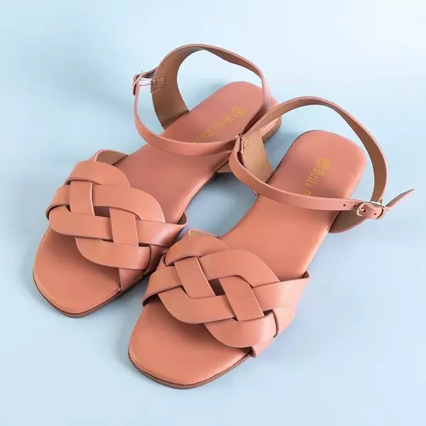 OUTLET Ohaio powdery women's flat sandals - Footwear