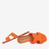 Orange Hemilda women's flip-flops - Footwear 1