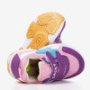 Pink children's shoes with colorful inserts Sandray - Footwear