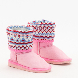 Pink children's snow boots Snowiis - Footwear