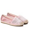 Pink espadrilles with Alena decoration - Footwear