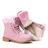 Pink insulated Shira hiking boots - Footwear
