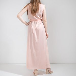 Pink women's maxi dress - Clothing