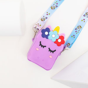Purple unicorn handbag - Accessories
