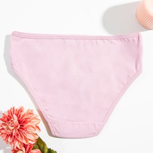 Purple women's cotton panties PLUS SIZE - Underwear