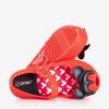 Red children's meliski with Blanka decorations - Shoes