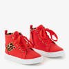 Red children's sneakers Pantis - Shoes