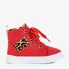 Red children's sneakers Pantise- Shoes