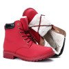 Red insulated boots Viviana - Footwear