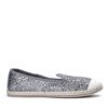 Sean's gray glitter espadrilles - Footwear