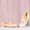 Taussima pink fringed moccasins - Footwear
