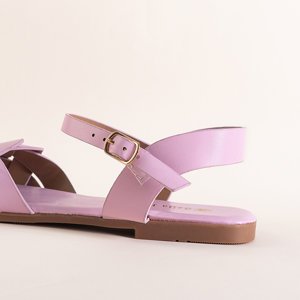 Violet Ohaio women's flat sandals - Footwear