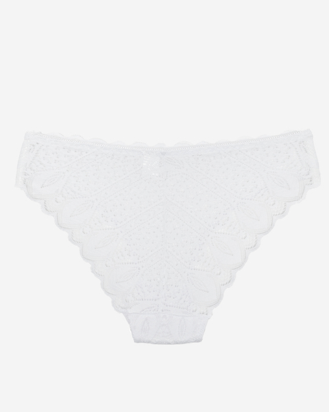 White lace panties for women, briefs - Underwear