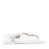 White sandals with Tossertine decoration - Footwear 1