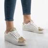 White sneakers with Vieira brocade finish - Footwear 1