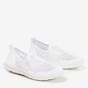 White women's slip-on sport shoes - on Boreia - Footwear 1