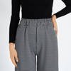 Wide women's culottes with a houndstooth pattern - Clothing