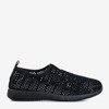 Women's Black Slip on Syio Sneakers - Shoes