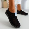 Women's Black Slip on Syio Sneakers - Shoes