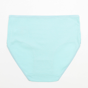 Women's blue pleated panties - Underwear