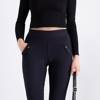 Women's navy blue insulated treggings - Clothing