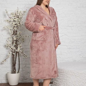 Women's pink bathrobe - Clothing