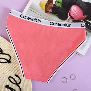 Women's pink panties - Underwear
