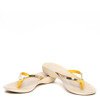 Yellow flip-flops Mat- Footwear 1
