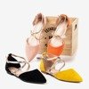Yellow women's flat ballerinas Vosia - Footwear